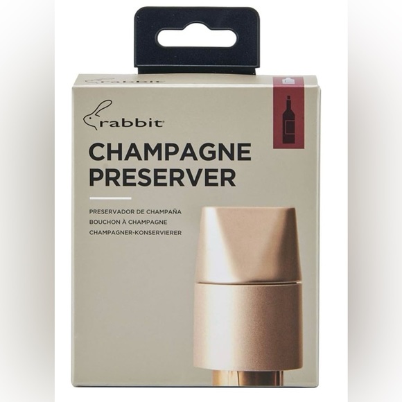 Rabbit Other - Rabbit Champagne Preserver, One Size, Gold